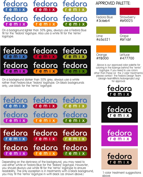 Legalsecondary Trademark Usage Guidelines Fedora Project Wiki Graphic Design Png Fedora Transparent Background