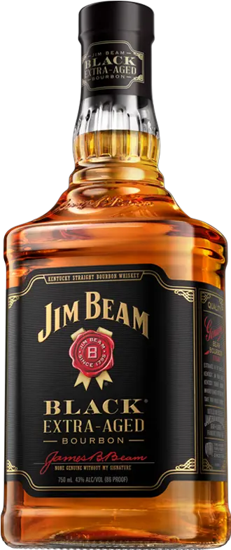 Jim Beam Black Kentucky Straight Bourbon Whiskey Jim Beam Black Extra Aged Bourbon Png Beam Suntory Logo