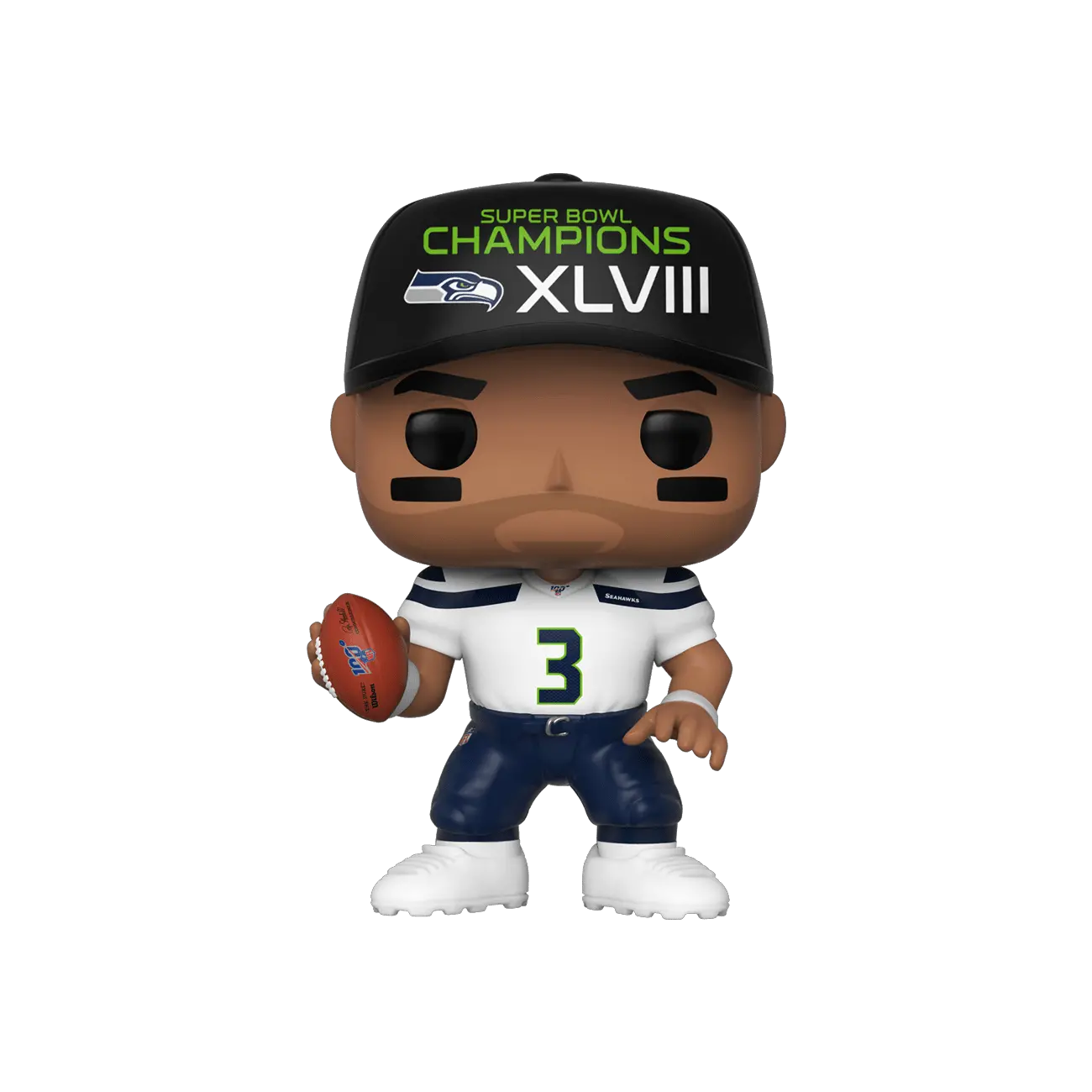 Nfl Football Russel Wilson Seattle Seahawks Super Bowl Funko Pop Nfl Png Seahawks Png