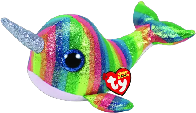 Nori The Narwhal Medium Beanie Boos Nori Png Narwhal Png