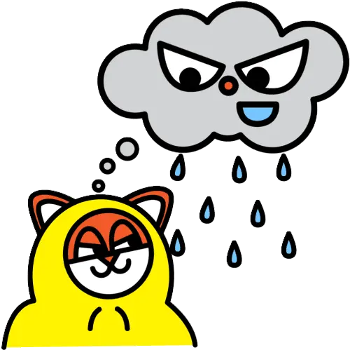 Top Grinning Cat Face With Smiling Eyes Best Animated Cartoon Cat Rain Gif Transparent Png Knife Cat Meme Transparent