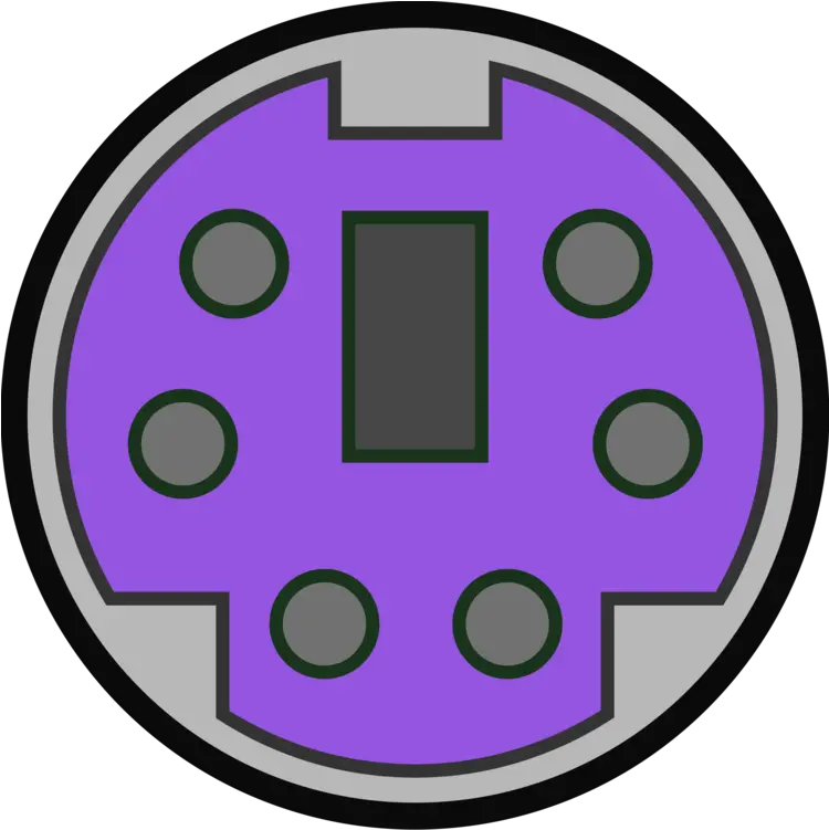 Area Purple Symbol Png Clipart Ps 2 Port Png Playstation 2 Png