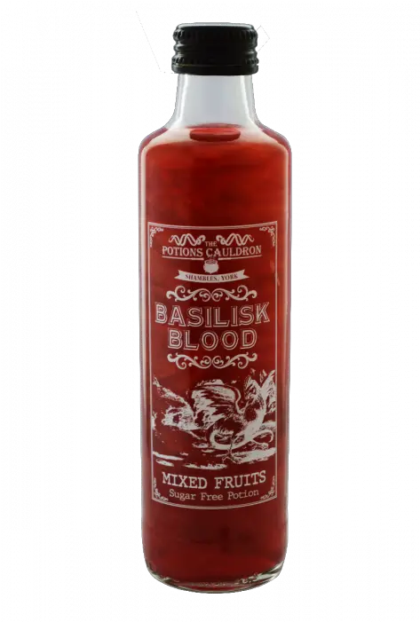 Basilisk Blood Mixed Fruit Flavour Potion 250ml X 12 Png Blood Cut Png