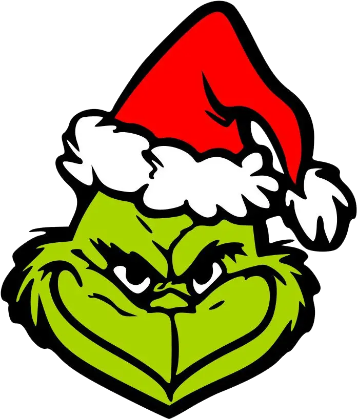 The Grinch Face Png