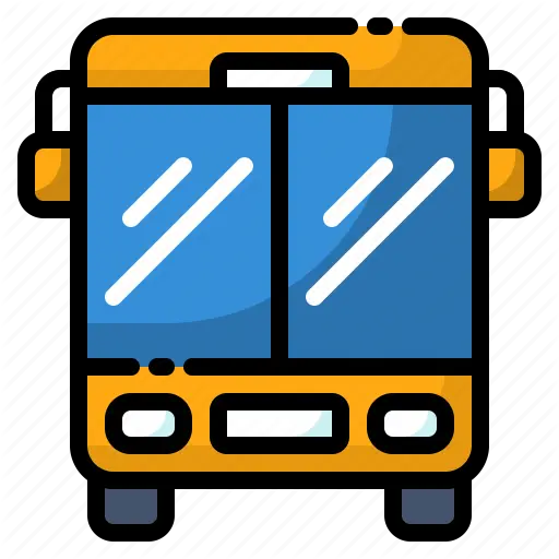 Bus Car Education School Transport Transportation Language Png Stand Icon