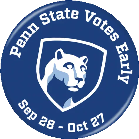 Penn State Votes Early Psu Gif Language Png Penn State Icon