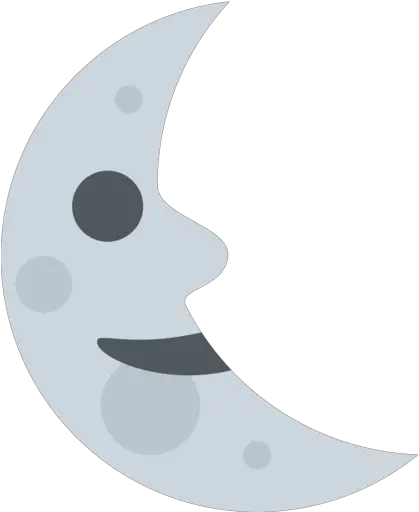Last Quarter Moon Face Emoji Meaning Png Snapchat Moon Icon