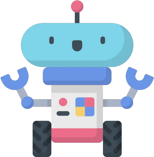 Robot Dot Png Little Green Robot Icon