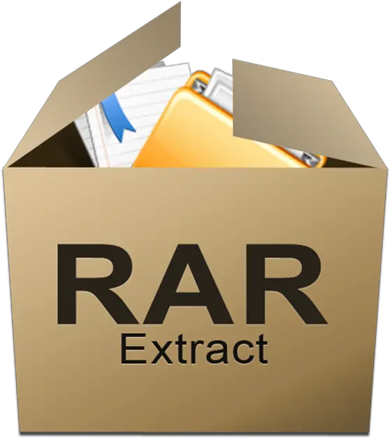 Rar Extract On The Mac App Store Cardboard Box Png Rar Icon