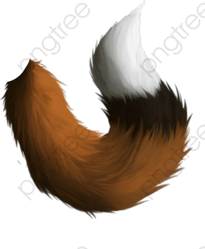 Download Free Png Fox Tail Clipart Hand Painted Fox Tail Png Fox Clipart Png