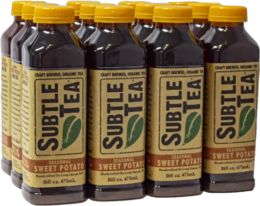 Sweet Potato Subtle Tea Case 12 Bottles Free Shipping U2014 The Subtle Tea Company Png Potato Png