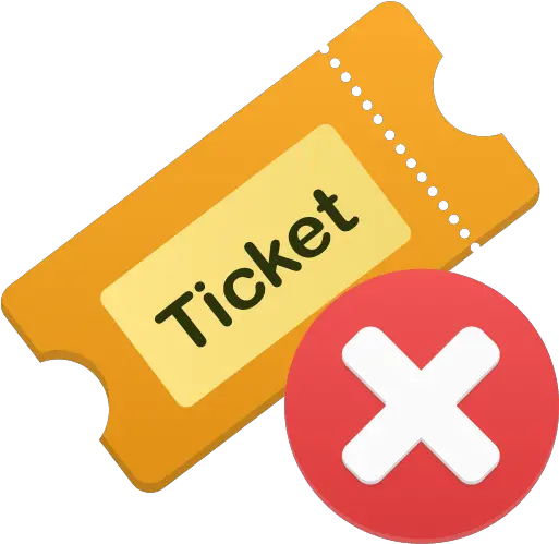 Ticket Remove Icon 512x512px Ico Png Icns Free Close Ticket Icon Png Close Icon Png