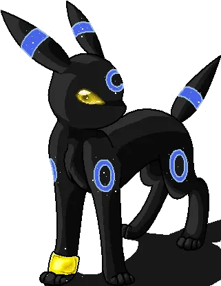 Xavier The Shiny Umbreon Umbreon Pokemon Eevee Evolution Gif Png Umbreon Png