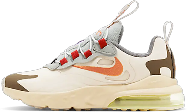 Nike Air Max 270 React Travis Scott Cactus Trails Ps Nike 270 React Travis Scott Png Travis Scott Transparent