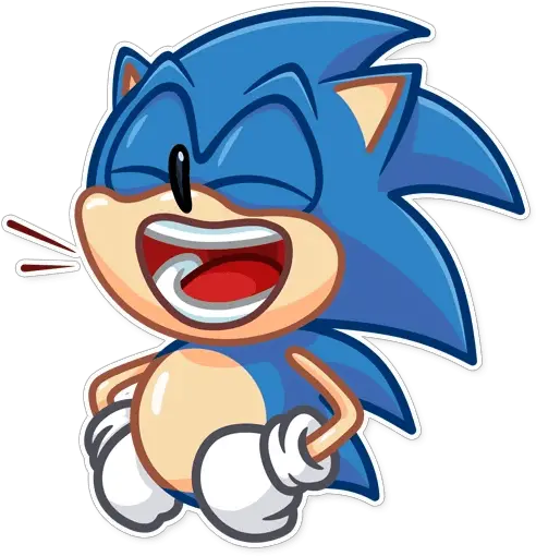 Sonic Telegram Sticker Sonic The Hedgehog Png Sanic Transparent