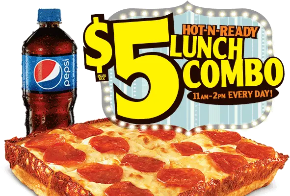 Little Caesars Lunch Combo Little Caesars Lunch Combo Png Little Caesars Png