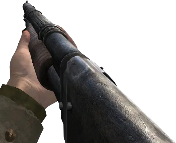 Download M1897 Trench Gun Cod2 Shotgun First Person Png Shotgun Png