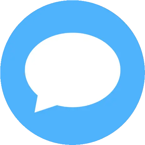 Free Message Icon Blue Circle Png Message Png