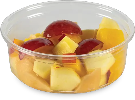 Fruit Salad With Apple Pear Pineapple Red Grapes And Nectarine Png