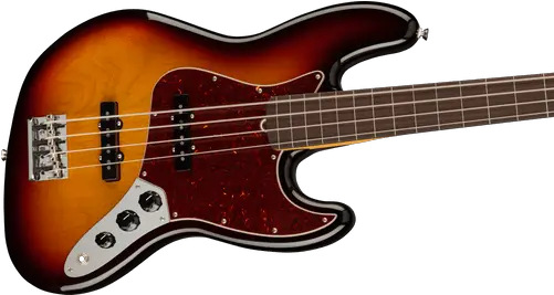 Fender American Professional Ii Jazz Bass Maple Png Vintage Icon Fretless