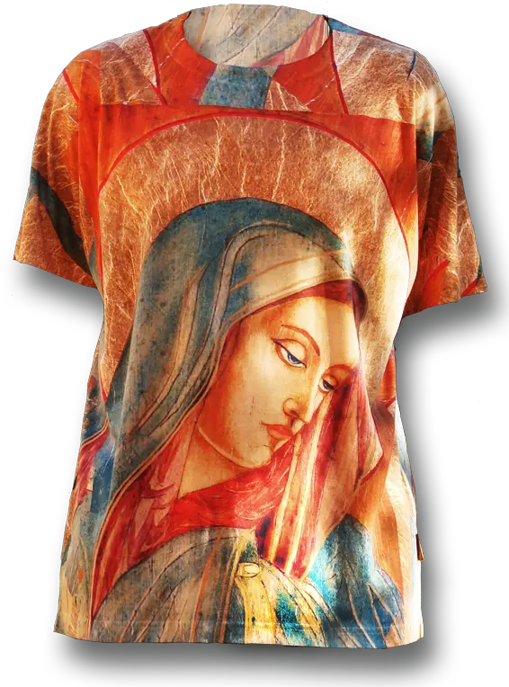 Virgin Mary Shirt Of Virgin Mary Png Mary Icon