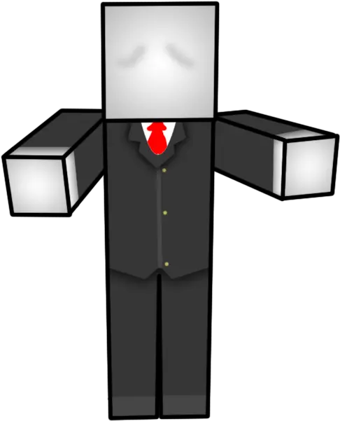 Slender Minecraft Skins Slenderman Cross Png Slenderman Transparent