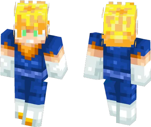 Download Super Saiyan Vegito Buu Saga Minecraft Skin For Cool Red Skin Minecraft Png Vegito Png