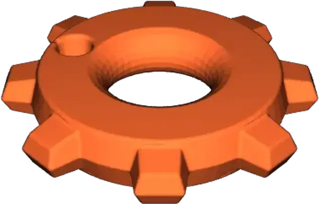 Factorio Inspired Gear Keychain By Erikjuh Download Free Shaper Cutter Png 3d Gear Icon