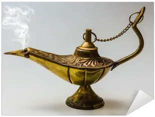 Sticker Aladdin Magic Lamp East Design Pixersus Aladdin Lamppu Png Genie Lamp Icon