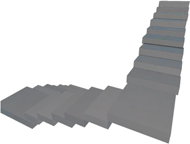 Pink Clear Aesthetic Stairs Roblox Floor Png Stairs Transparent