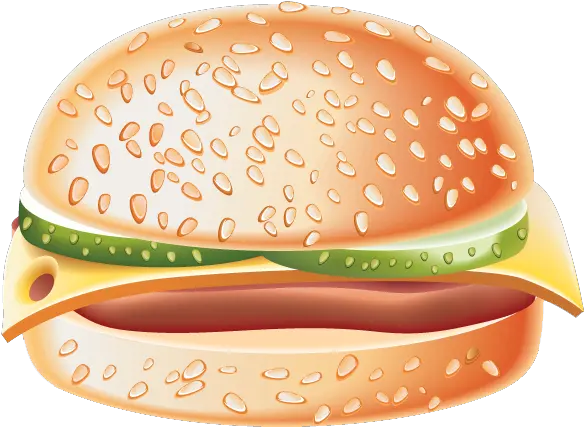 Burger Clipart Frame Transparent Free For Burger Bun Clipart Png Burger Transparent Background