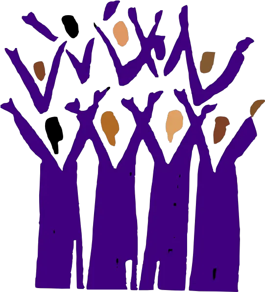 Gospel Choir Clip Art Rejoicing Png Choir Png