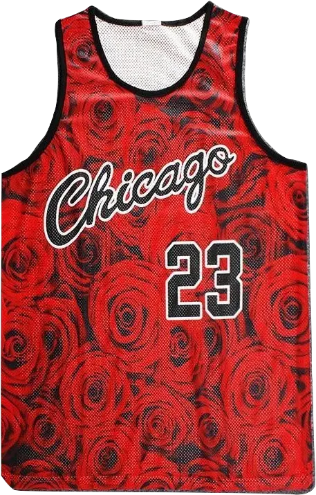 Chicago Roses Michael Jordan 23 Jersey Png