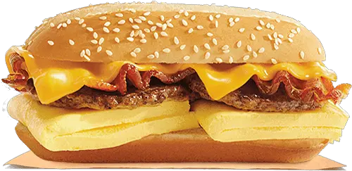 The Healthiest And Unhealthiest Things You Can Order Burger King Breakfast Sandwiches Png Burger King Png