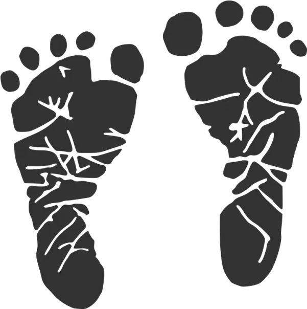 Baby Footprint Png Transparent Images Baby Feet Print Png Footprint Png