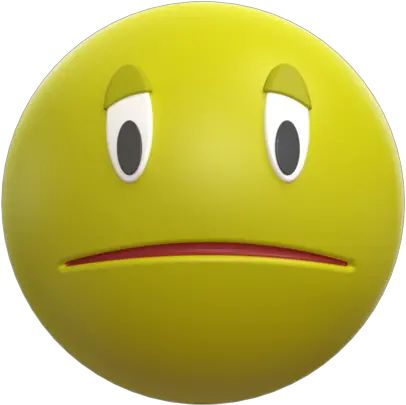 Sad Emoji 3d Cad Model Library Grabcad Happy Png Sad Emoji Png