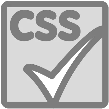Css Validator Icon Public Domain Vectors Spell Chek Logo Png Css Icon Image