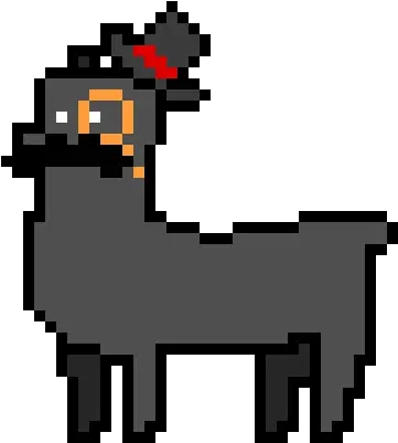 Spastic Llama Pixel Art Maker Doom Chaingunner Png Llama Transparent