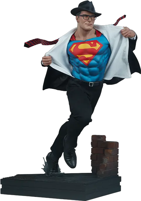 Superman Call To Action Premium Format Figure Superman Call To Action Png Superman Transparent
