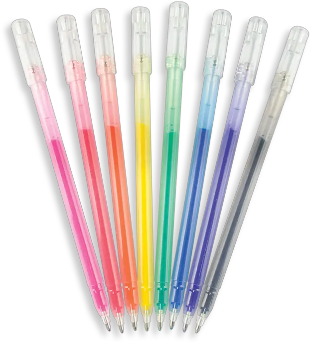 Ooly Radiant Writers Glitter Gel Pens Gel Pens Png Writing Pen Png