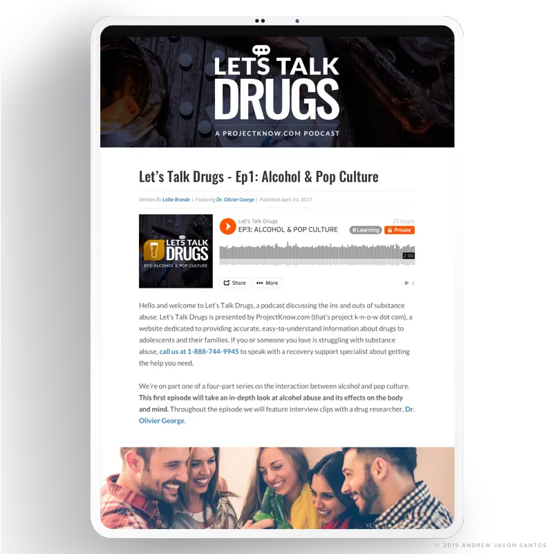 Letu0027s Talk Drugs Podcast Deep Dive U2014 Andrewjasonsantoscom Language Png Drugs Png