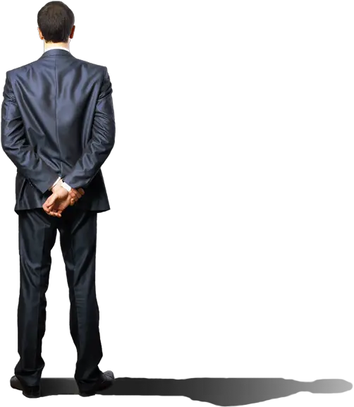 Download Hd Businessman Back Png Businessman Back Side Png Back Png