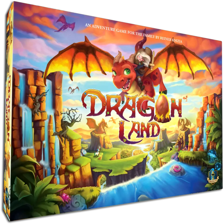 Dragon Land Gamelyn Games More Fun Faster Dragon Land Board Game Png Tiny Dragon Icon