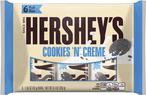 Cookies N Creme Candy Bar Hershey Cookies And Cream Png Hershey Bar Png