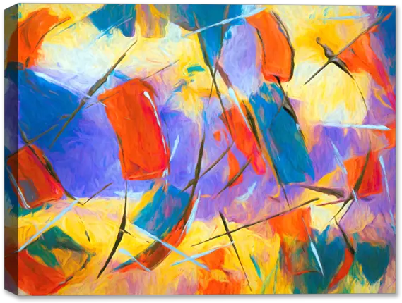 The Dance Abstract Art On Canvas Abstract Art Png Abstract Art Png