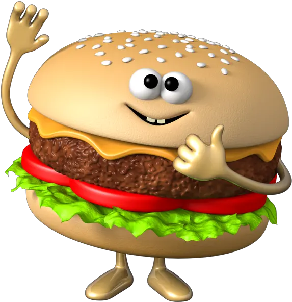 Cheeseburger Clipart Png Cartoon Transparent Background Burger Burger Png