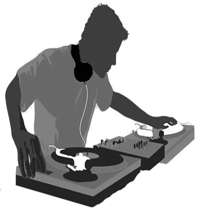 Dj Silhouette Silhouette Dj Png Dj Silhouette Png