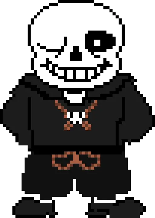 Download Sans Sprite Reaper Sans Pixel Art Png Image With Undertale Sans Pixel Sans Sprite Transparent