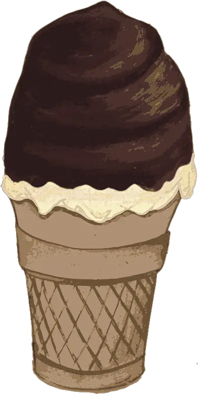 Chocolate Dip Vanilla Ice Cream Ice Cream Png Vanilla Ice Cream Png
