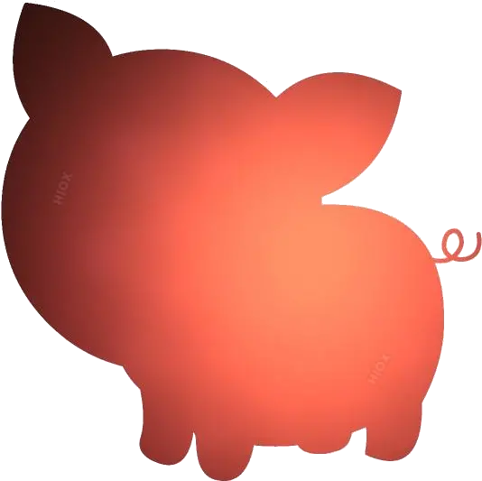 Transparent Fat Pig Png Icon Pngimagespics Cute Pig Silhouette Pig Icon